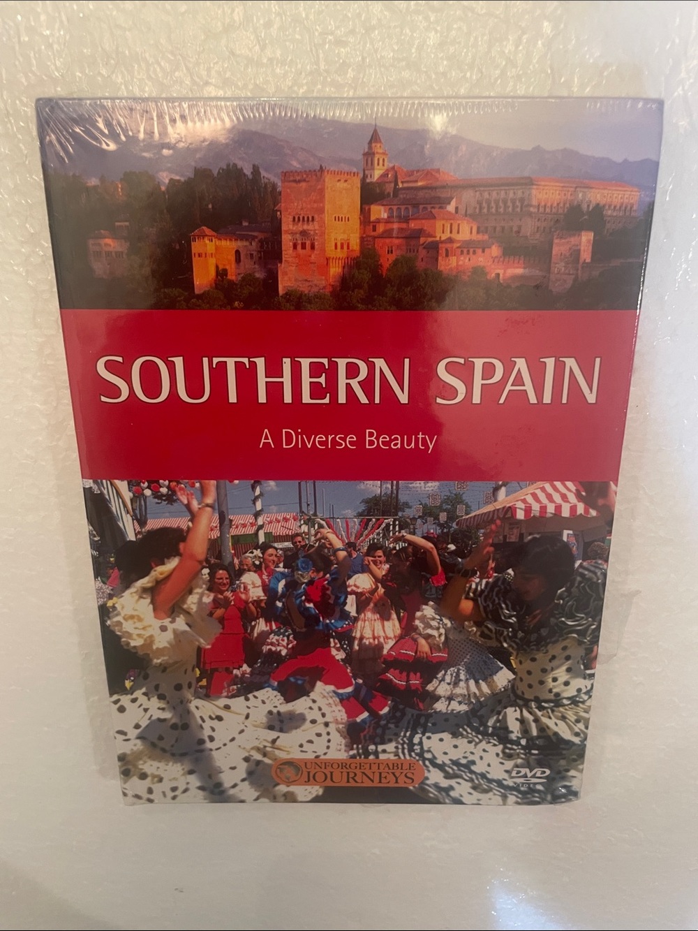 Unforgettable Journeys Southern Spain A Diverse Beauty DVD & Companion Book nwts